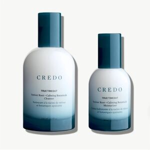 Credo Beauty True Timeout Calm Hydration Set 2 cleanser + moisturizer